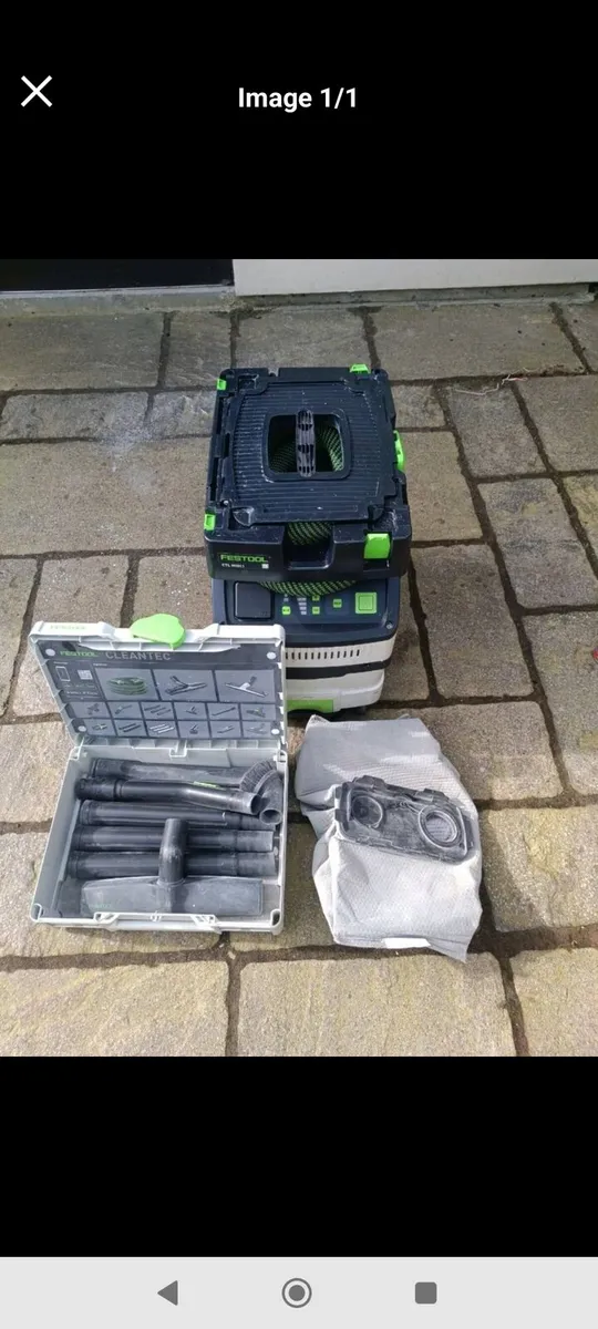 Festool CLT midi vacuum.