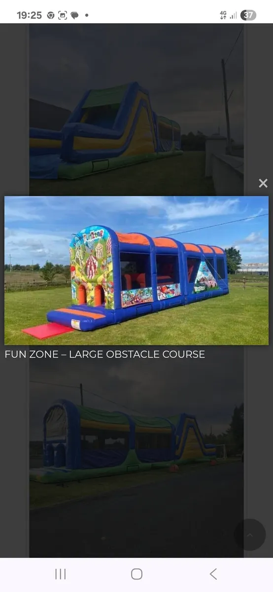 Obstacle course and slide - Image 1