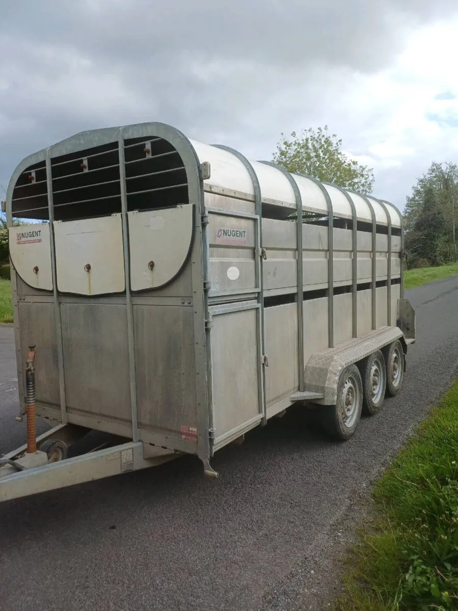 Nugent 14ft cattle trailer - Image 1