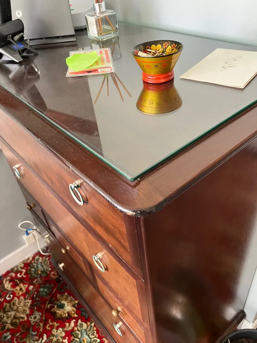 Antique Chest of Drawers  x 2 - Image 1