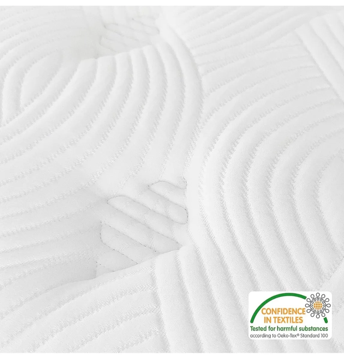 4FT6 Double Mattress, 10.6 Inch Memory Foam Sprung - Image 3