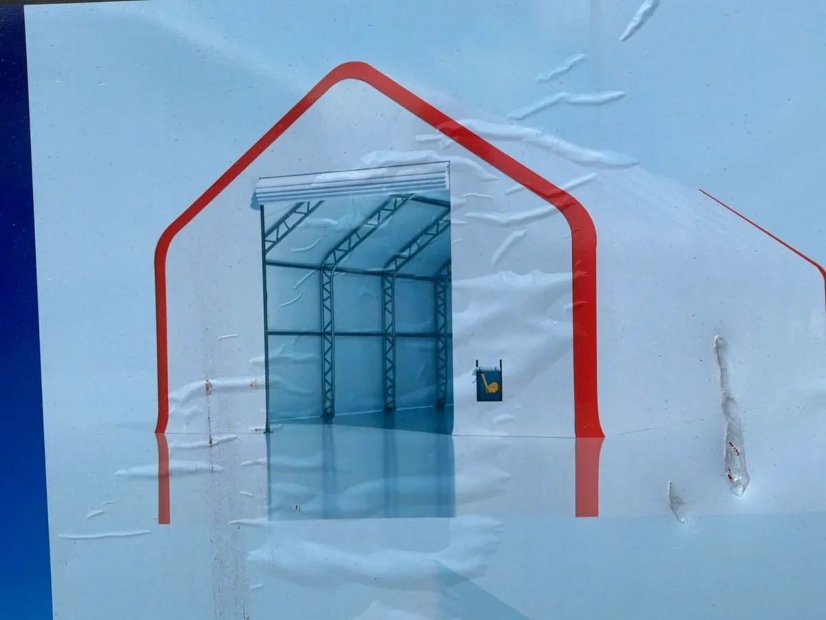 80ft x 40ft x 21ft INDUSTRIAL STORAGE SHED.....435 - Image 3