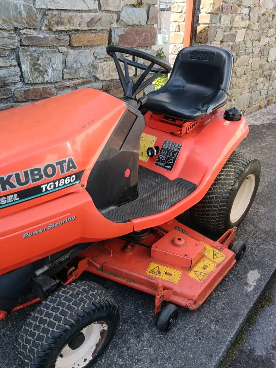 Kubota TG1860 Ride in Mower - Image 4