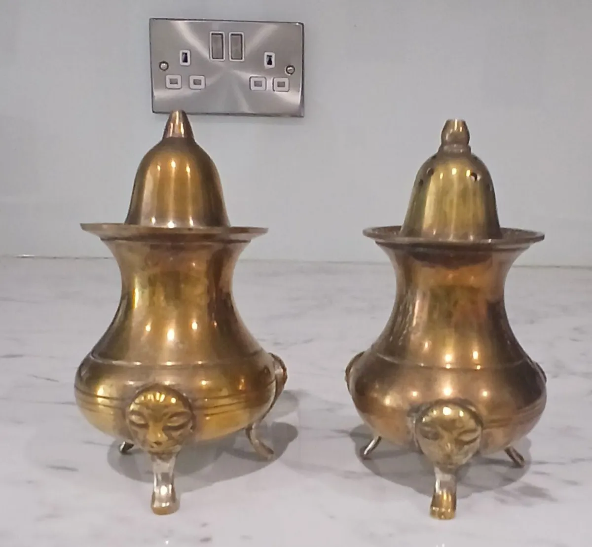 Silver Plated Condiment set 1980s - Image 2