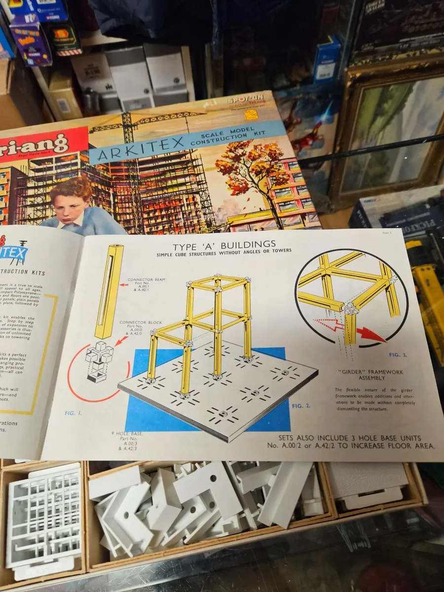 Vintage Triang Spot on Arkitex Construction Kit - Image 2