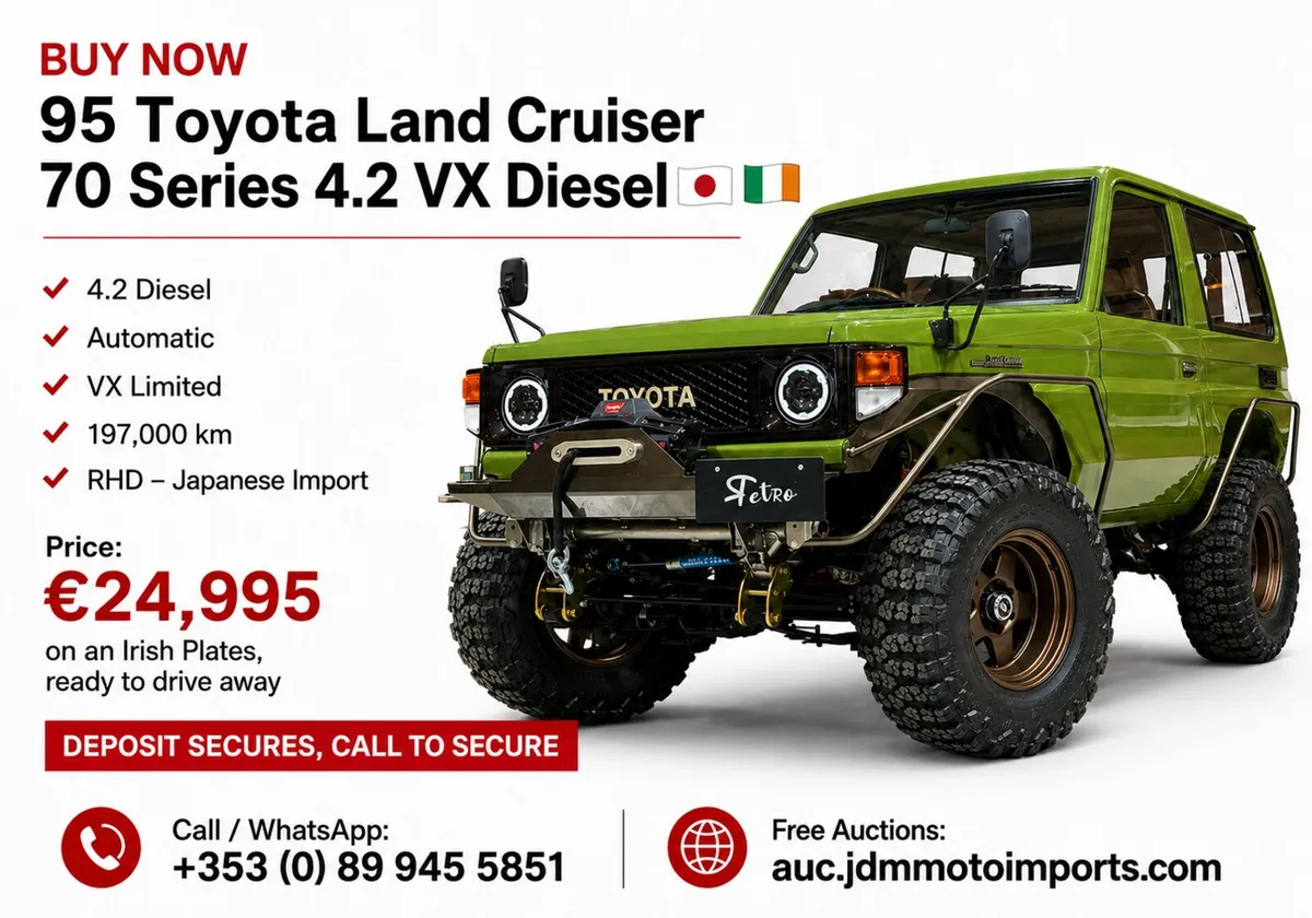 1995 Toyota Land Cruiser 80 Series 4.2 VX Diesel - Image 1