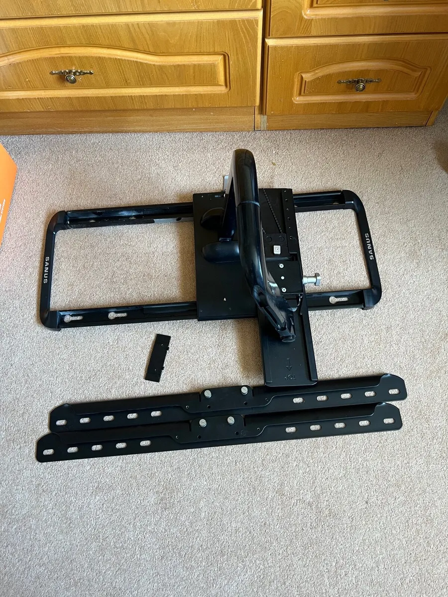 Sanus Wall Stand for Television and Sanus Shelf - Image 1