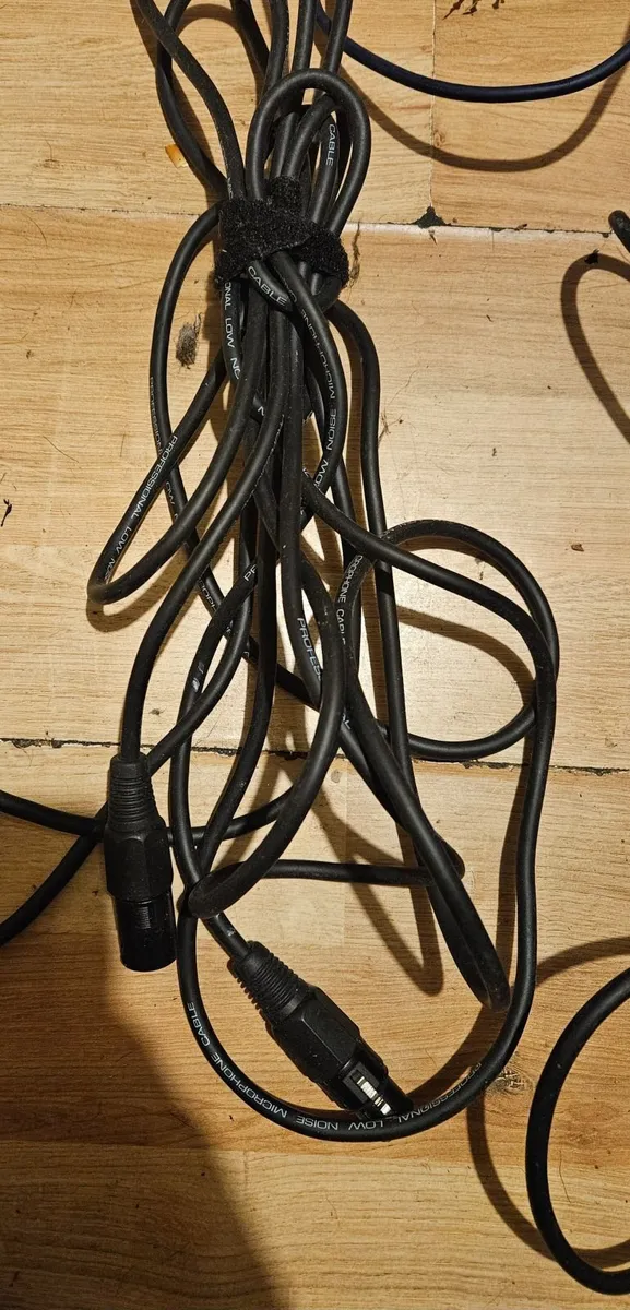 Mixed Lot of Audio Cables and Accessories - Image 1