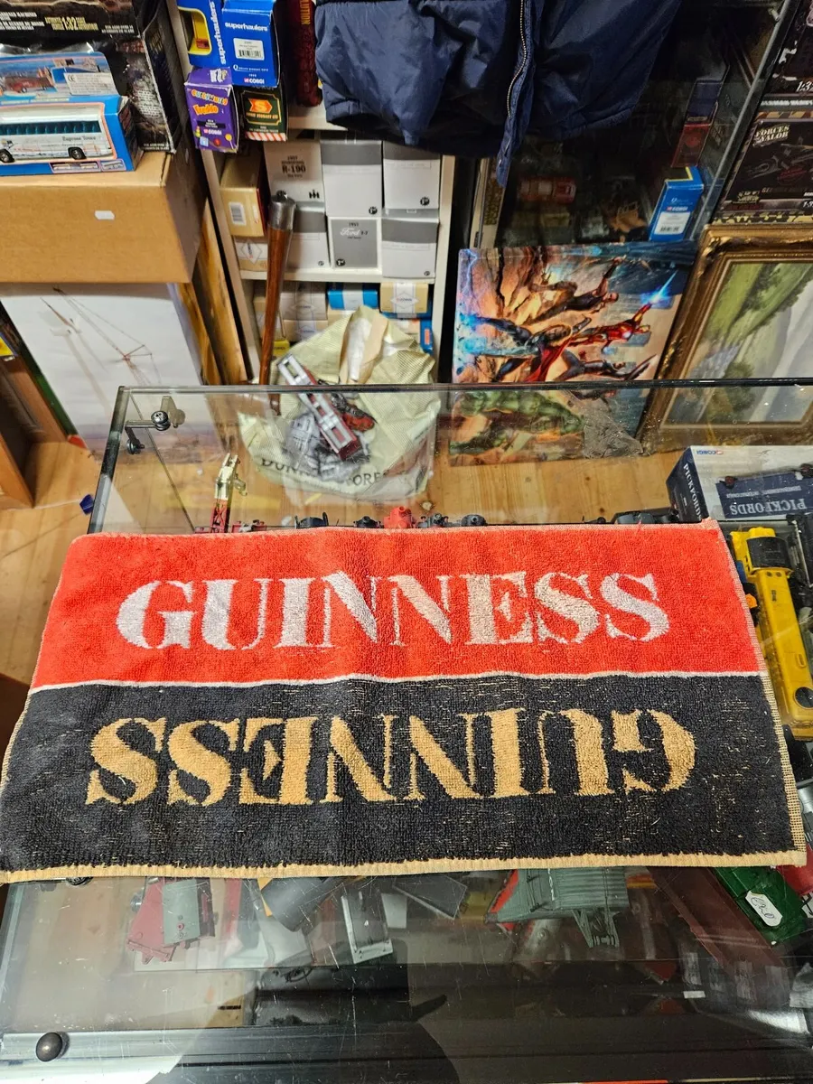 Vintage Guinness Bar Towel - Image 1