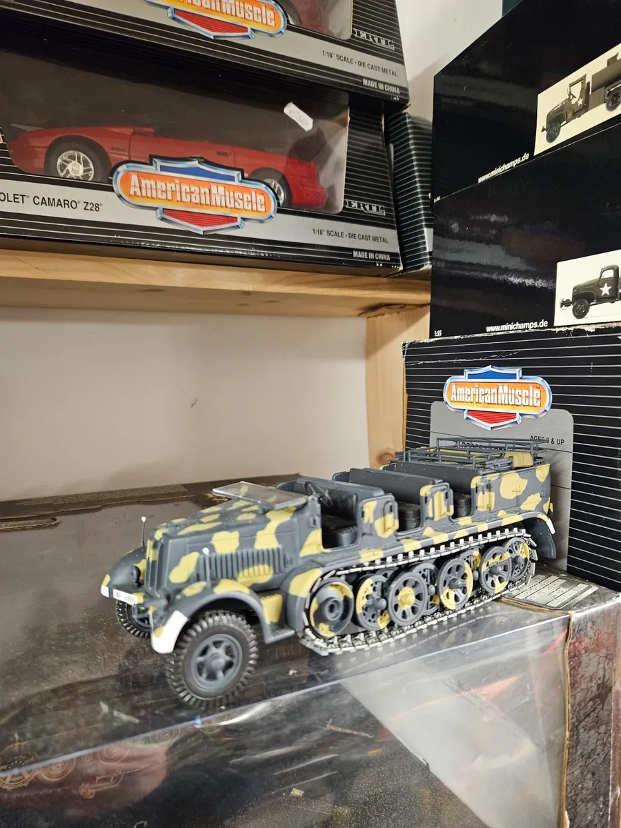 Corgi Minichamps German WW2 Halftrack - Image 3