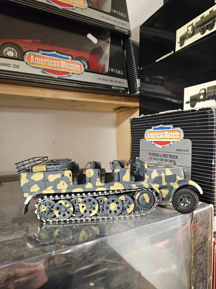 Corgi Minichamps German WW2 Halftrack - Image 1