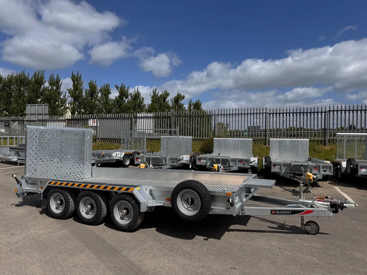In Stock ✅Nugent 14x6 tri axle Plant Trailer - Image 1