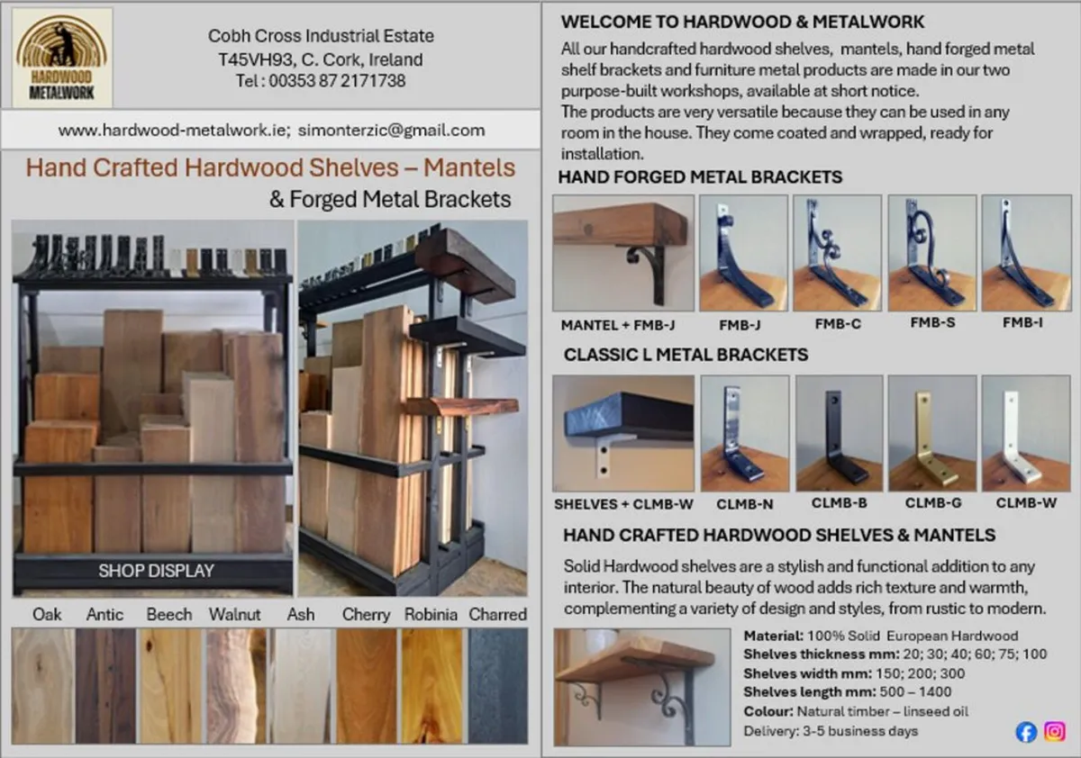 Oak Timber, Oak Stairs, Pergolas, Shelves&Mantels - Image 4