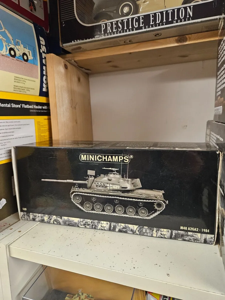 Corgi Minichamps German M48 Patton Tank - Image 1