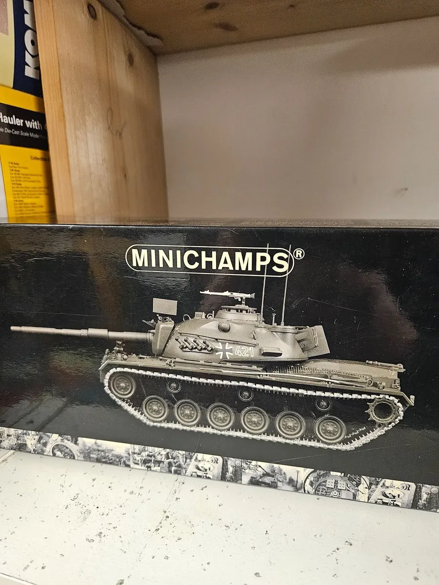 Corgi Minichamps German M48 Patton Tank - Image 2