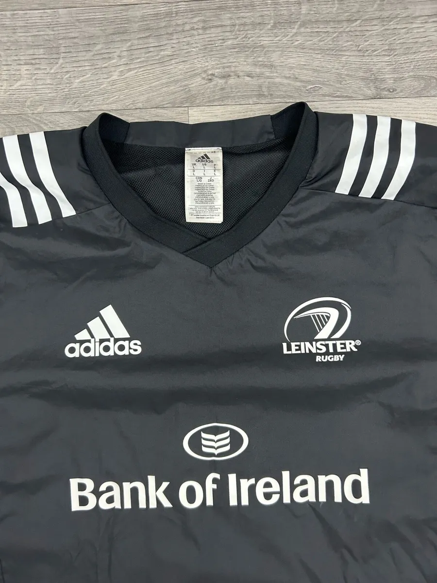 Adidas Leinster Rugby Player Issue Sweatshirt Mens - Image 3