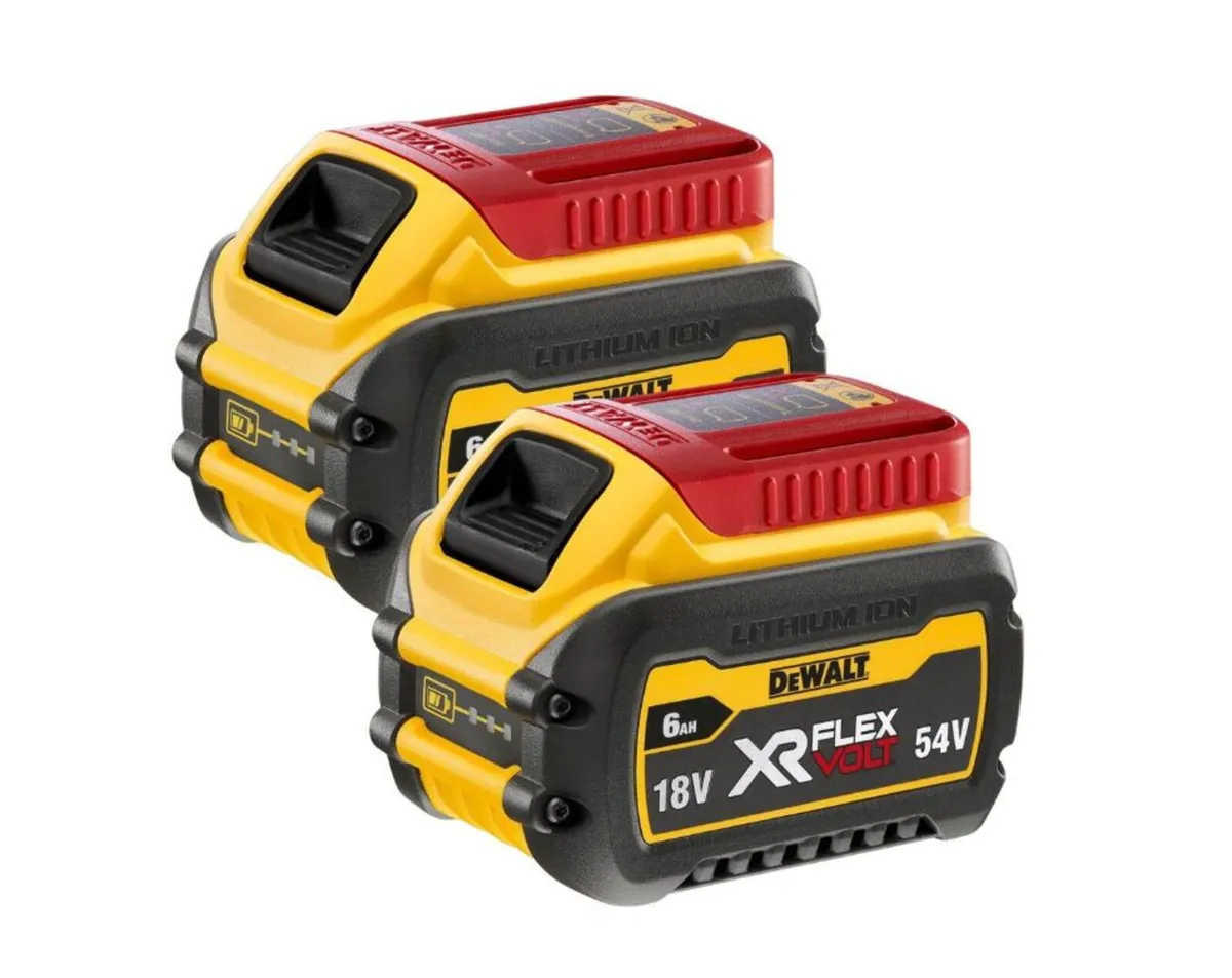 DeWalt DCB546X2 XR FLEXVOLT 54v Li-Ion 6Ah Battery