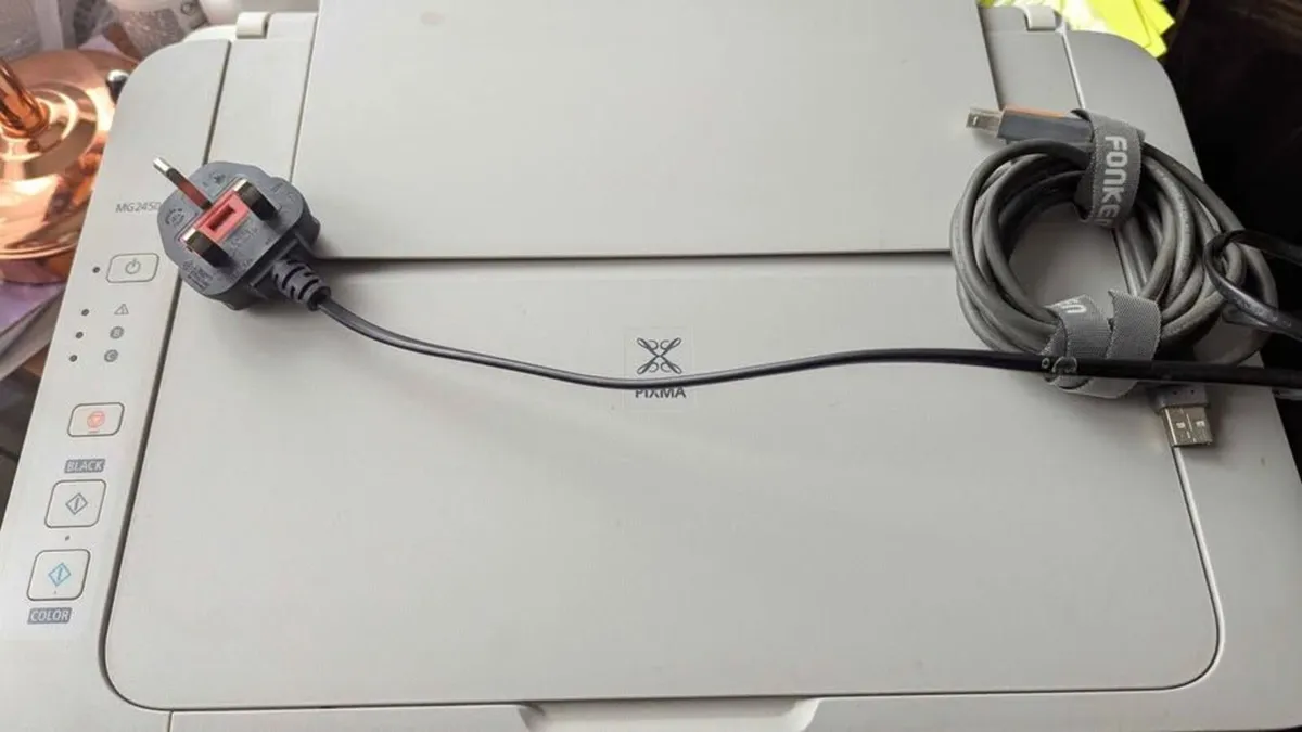 Canon PIXMA Printer MG2450 - Working (Needs Ink) - Image 2