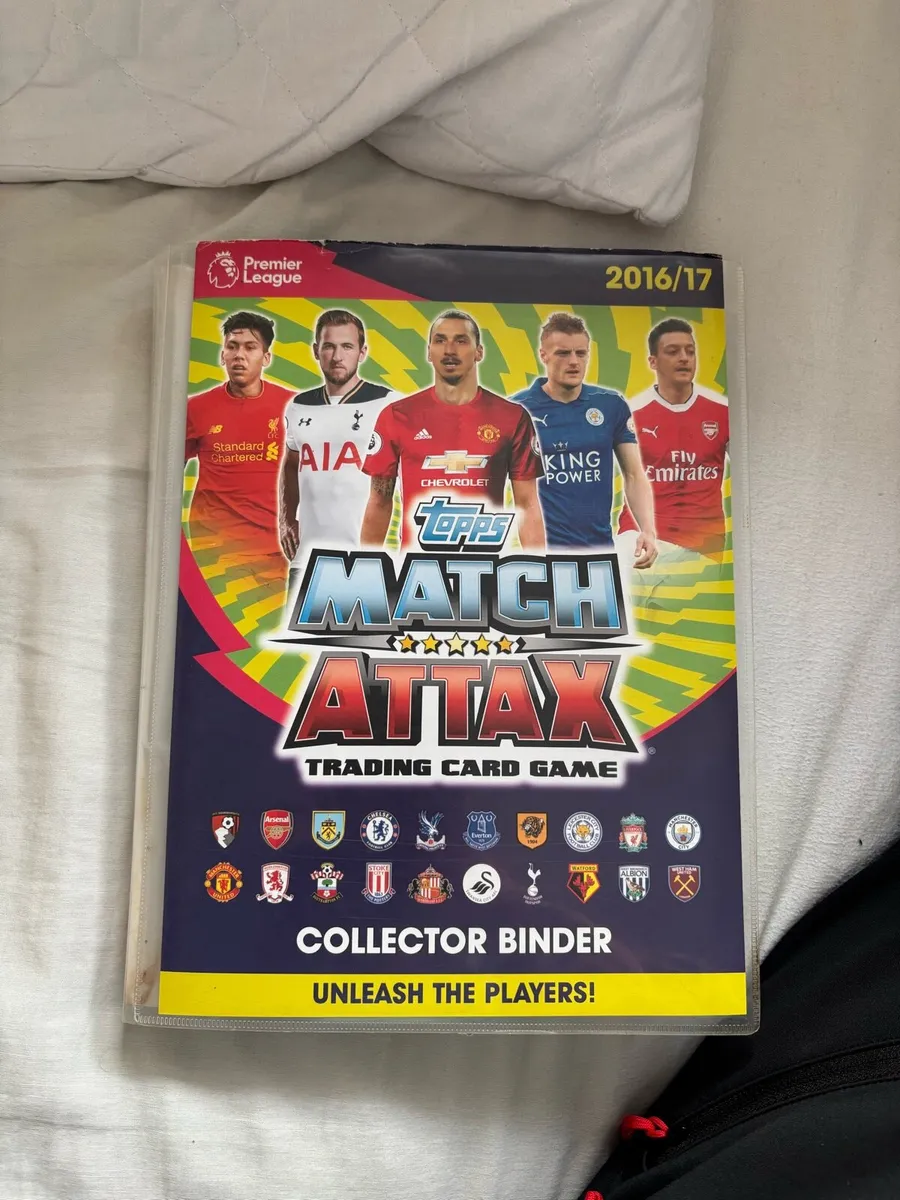 2016/17 match attax premier league complete set - Image 1