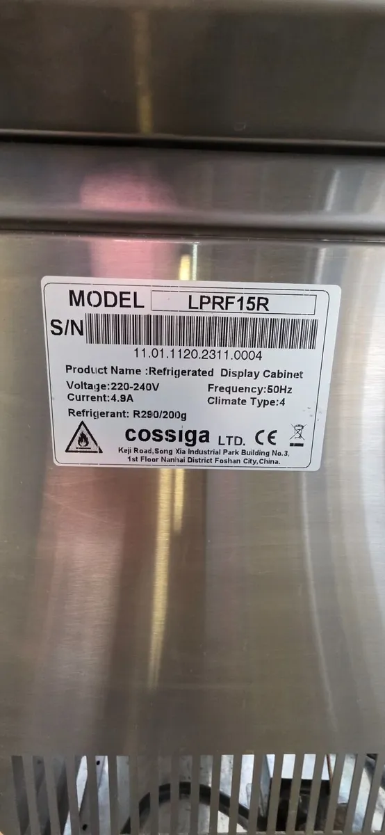 Commercial   Display Counter Fridge - Image 1