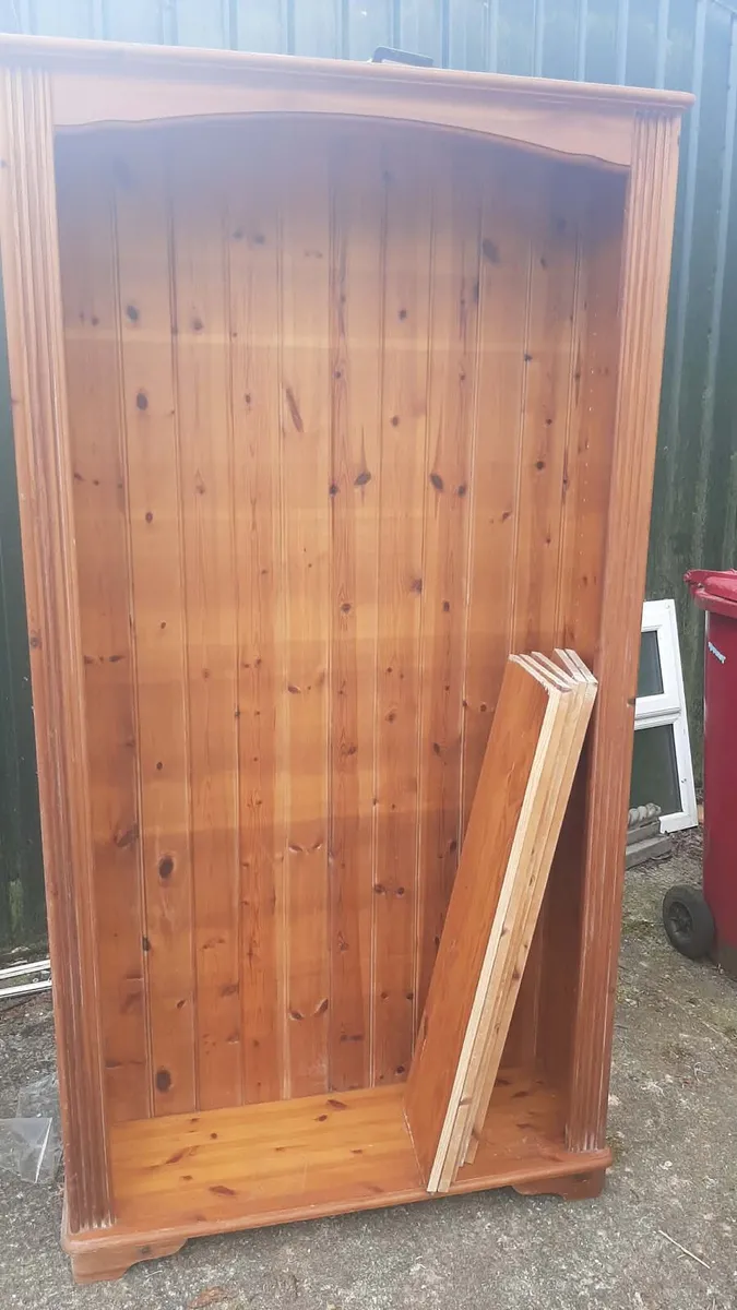 Pine book case