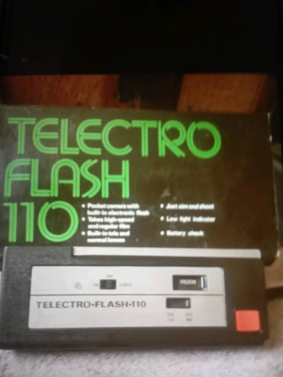 RARE FIND VINTAGE 1970s 801 TELECTRO  CAMERA 📸 - Image 2