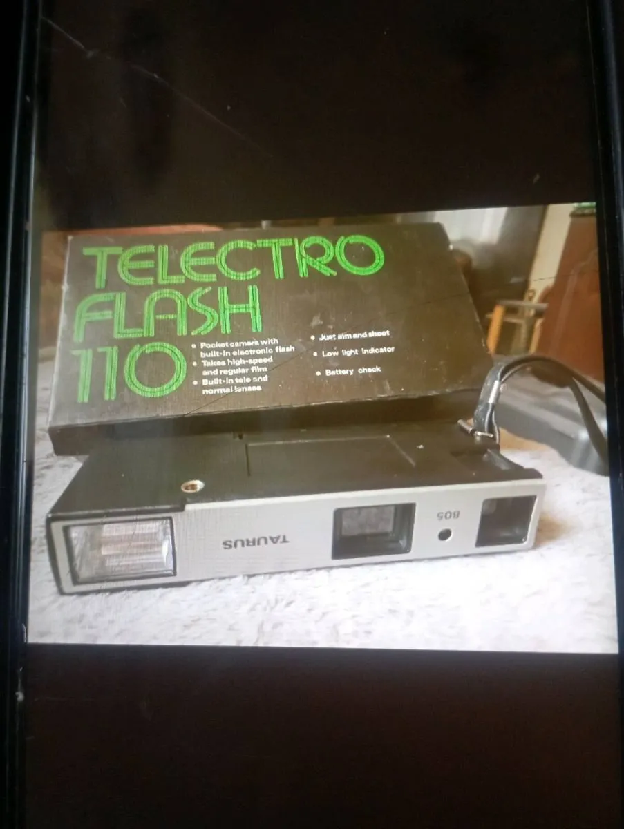 RARE FIND VINTAGE 1970s 801 TELECTRO  CAMERA 📸 - Image 3