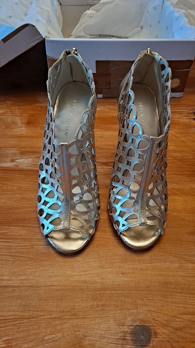 Karen Millen laser cut shoes - Image 1