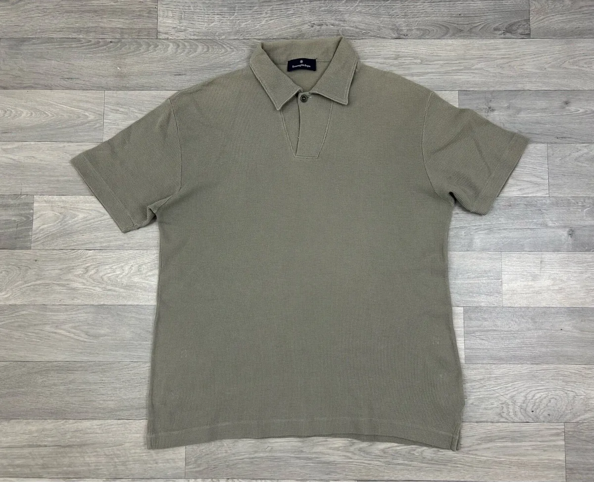 Ermenegildo Zegna Polo Shirt Mens Large - Image 1