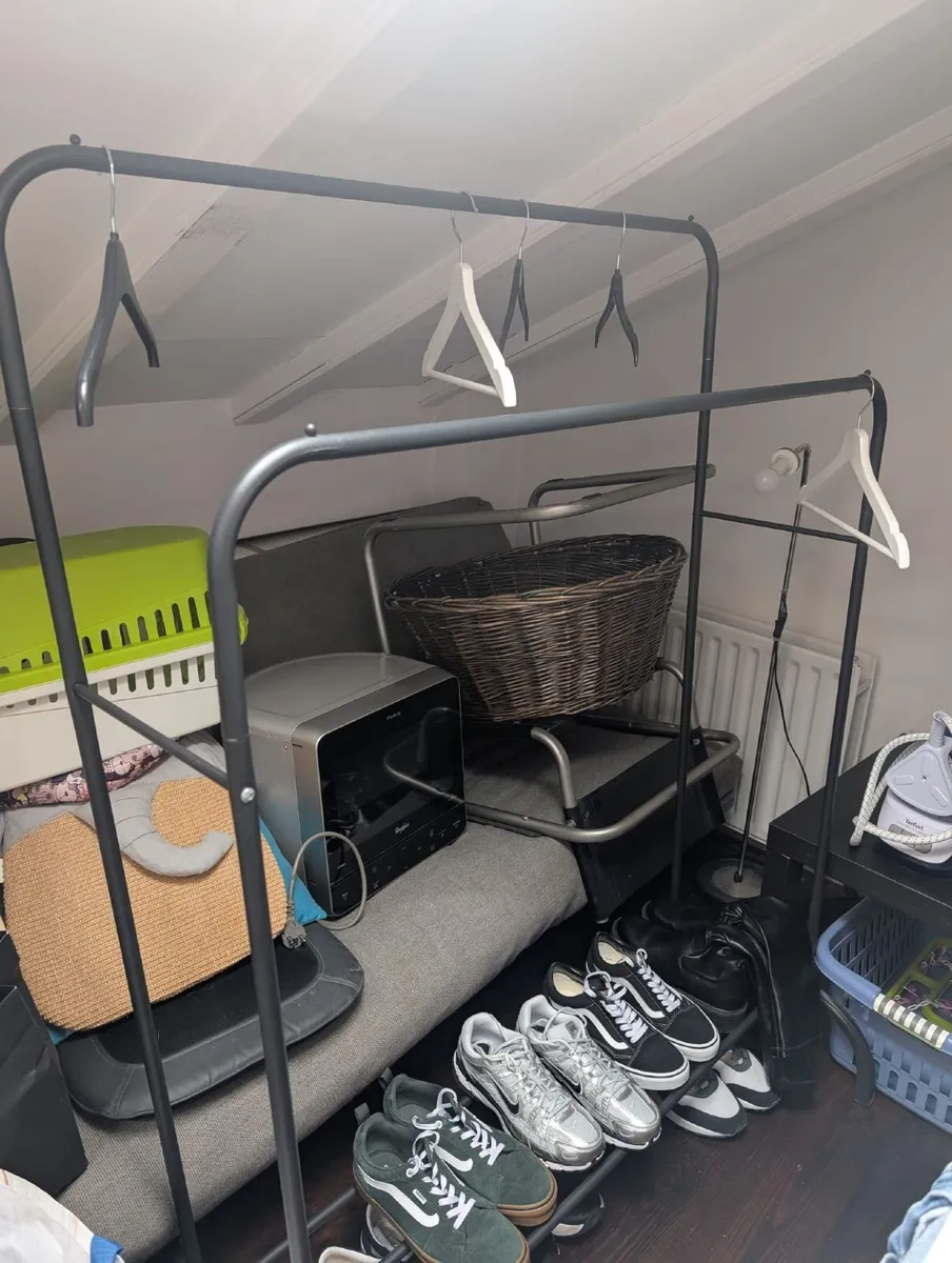 Double clothes rack - Image 2