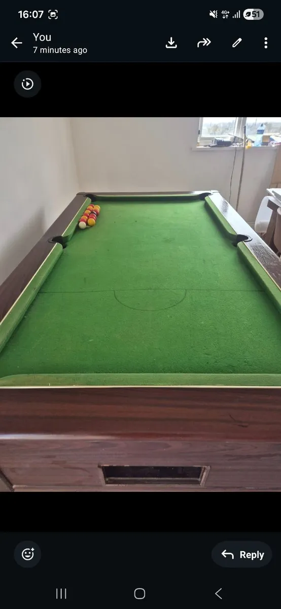 Super league Pool table 7 × 4 - Image 4