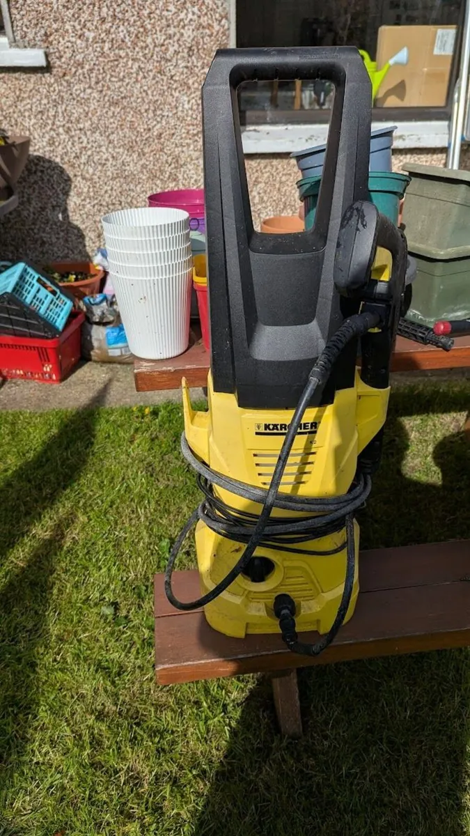 Karcher pressure washer K2 not working, for parts - Image 2