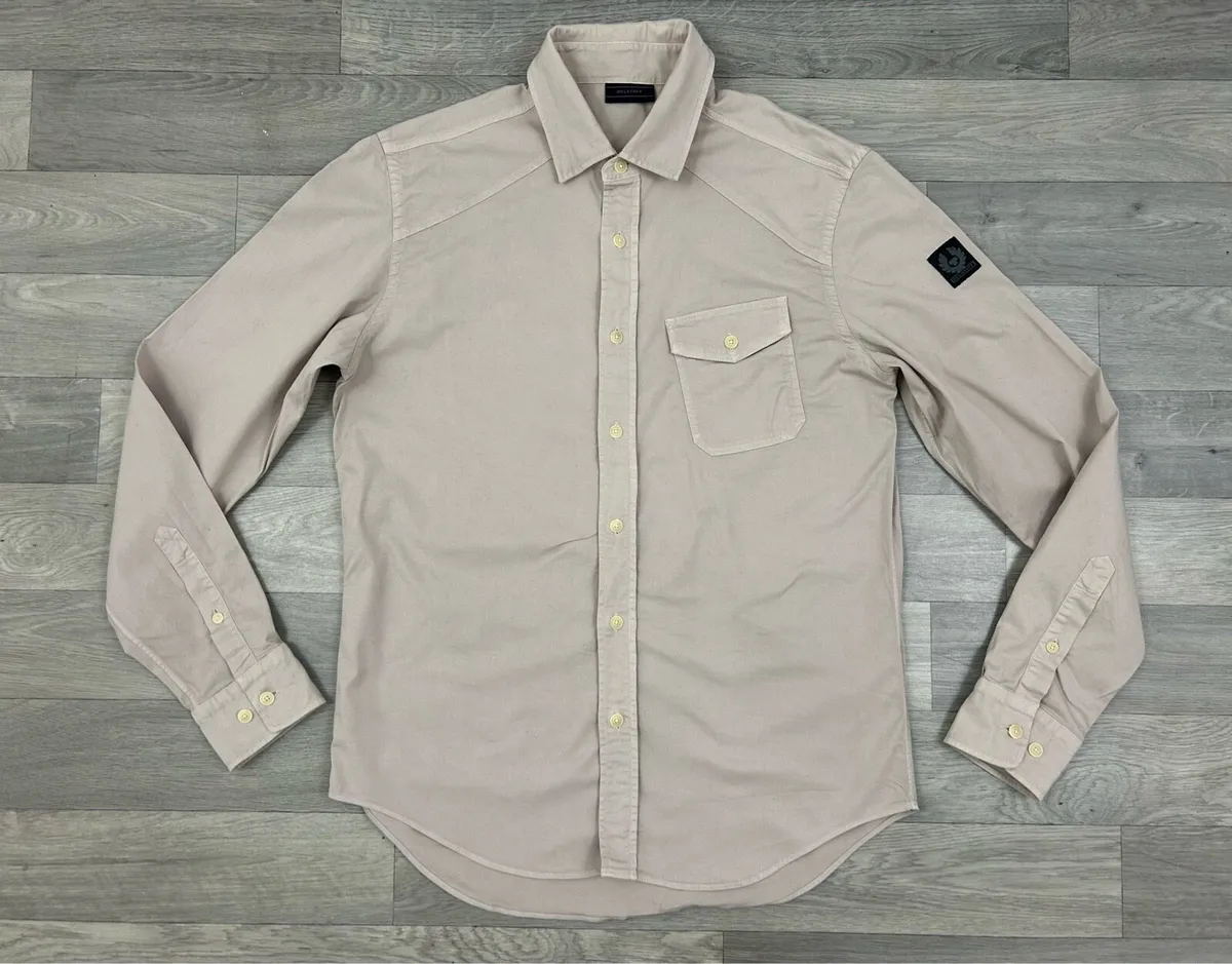 Belstaff Chest Pocket Shirt Mens Large - Image 1