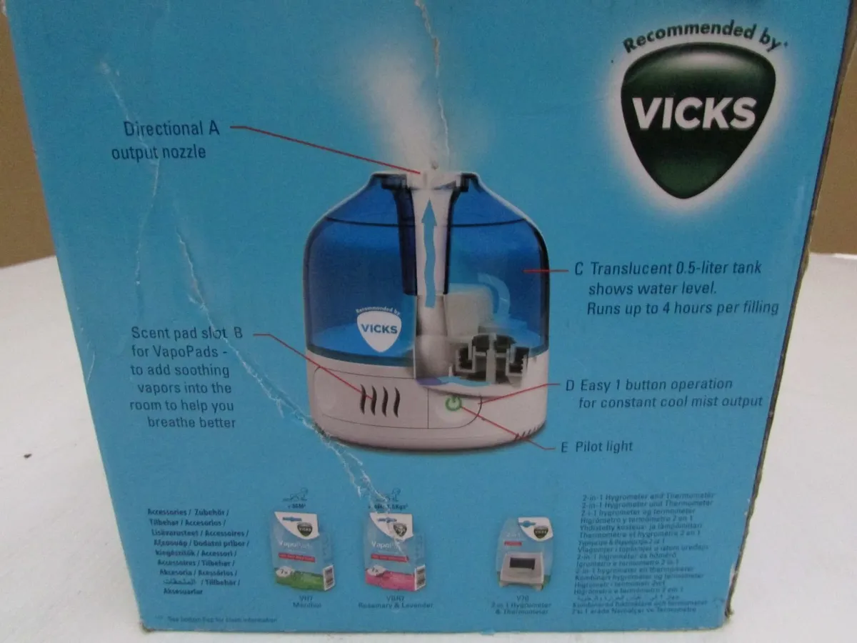 Personal Vicks Humidifier coolMist - Image 3