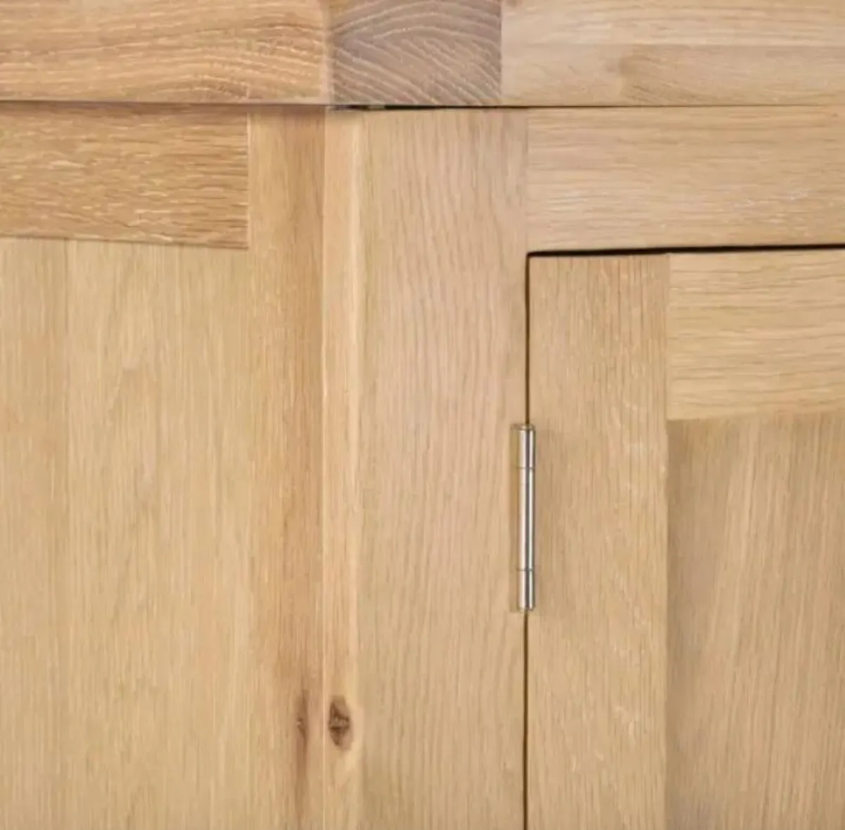 Windsor 2 Door 1 Drawer Wardrobe Natural Oak - Image 2