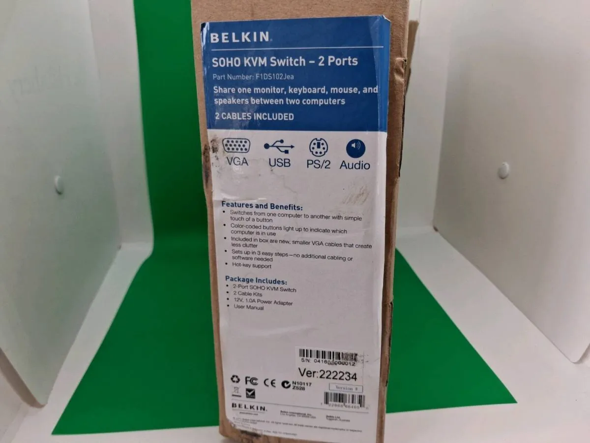 Postage - Belkin SOHO KVM Switch 2-Port - F1DS102J - Image 3