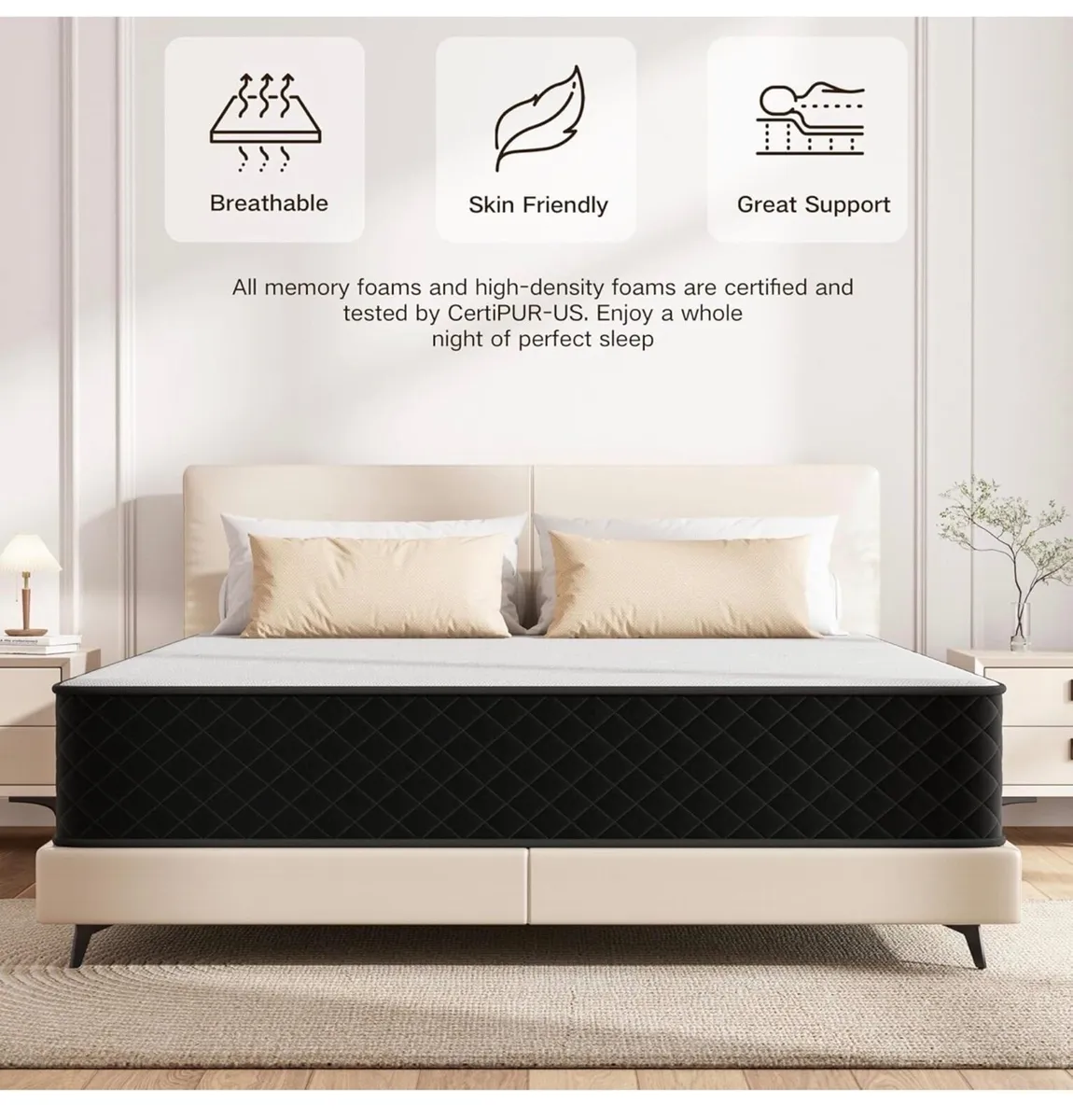 25CM Extra Firm Double Mattresses with Innerspring - Image 1