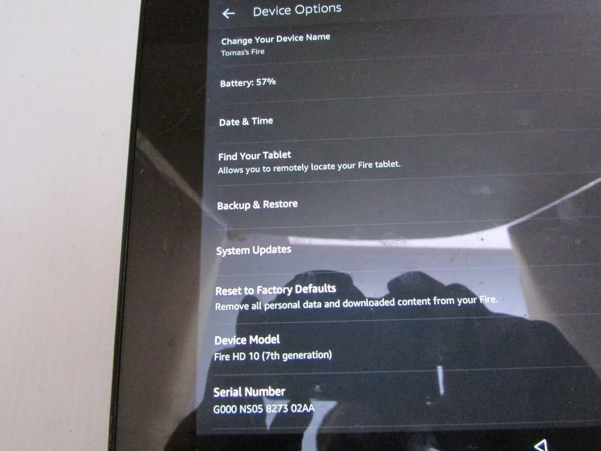 Amazon Fire Tablet - Image 3