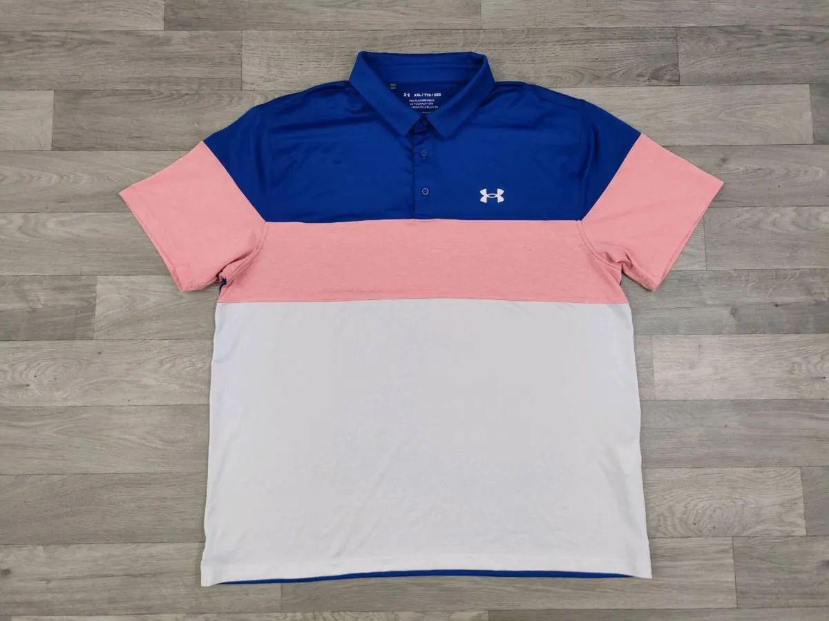 Under Armour The Playoff Golf Polo Shirt Mens XXL - Image 1
