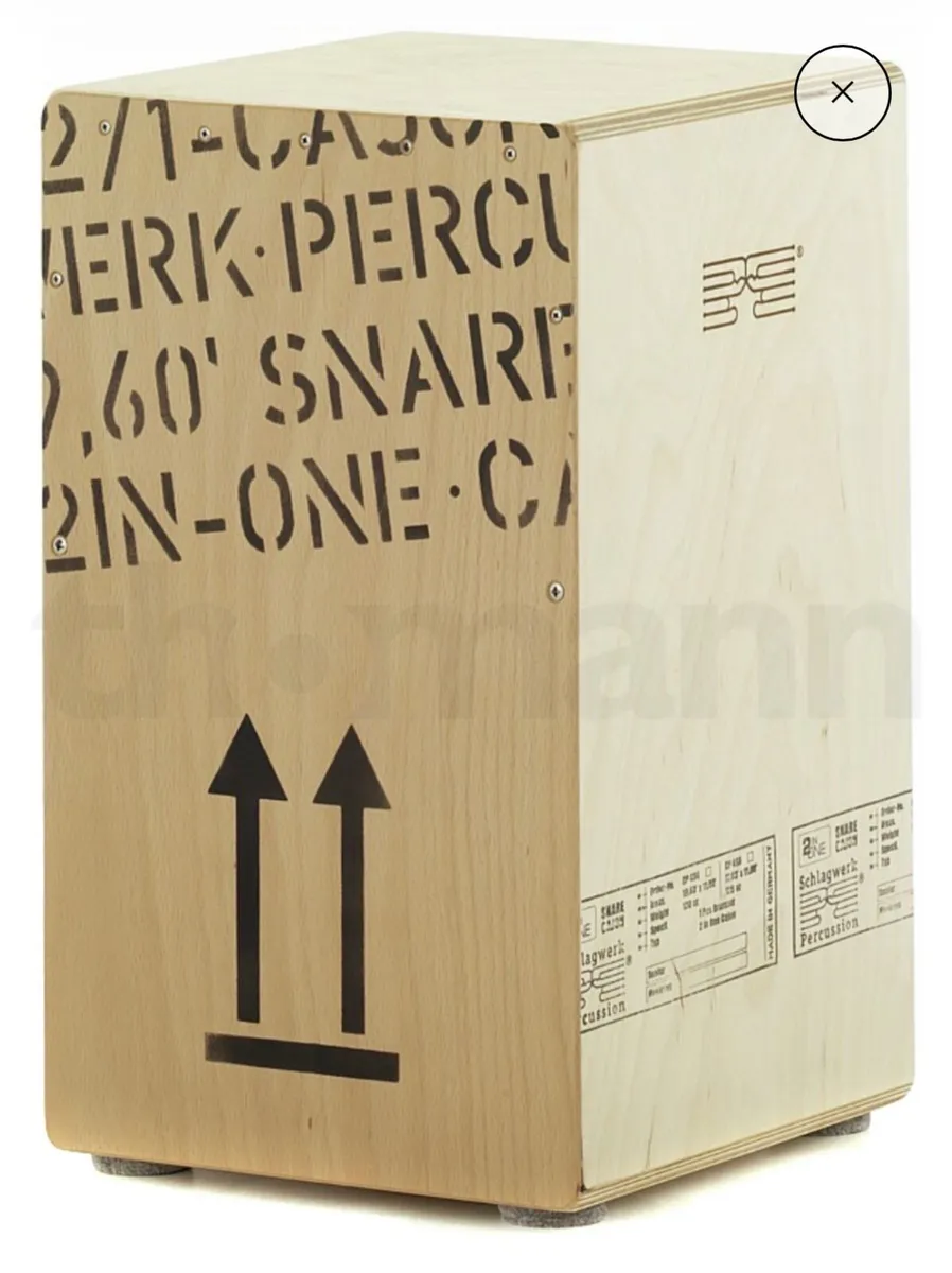 Schlagwerk Cajon With Removable Snare Piece - Image 2
