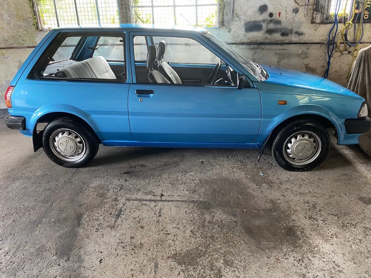 1987 TOYOTA STARLET BOXY NCT 8/27 - Image 1