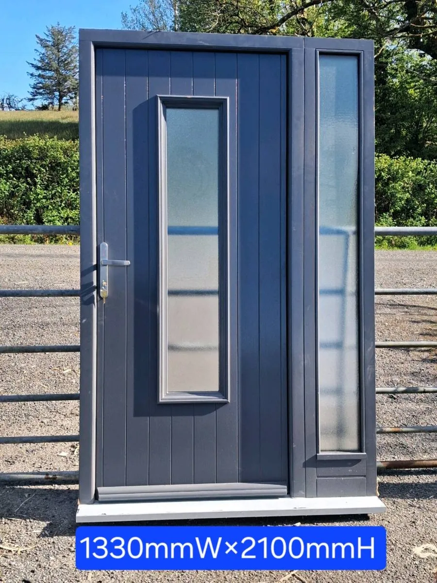 NEW HARDWOOD DOOR UNIT