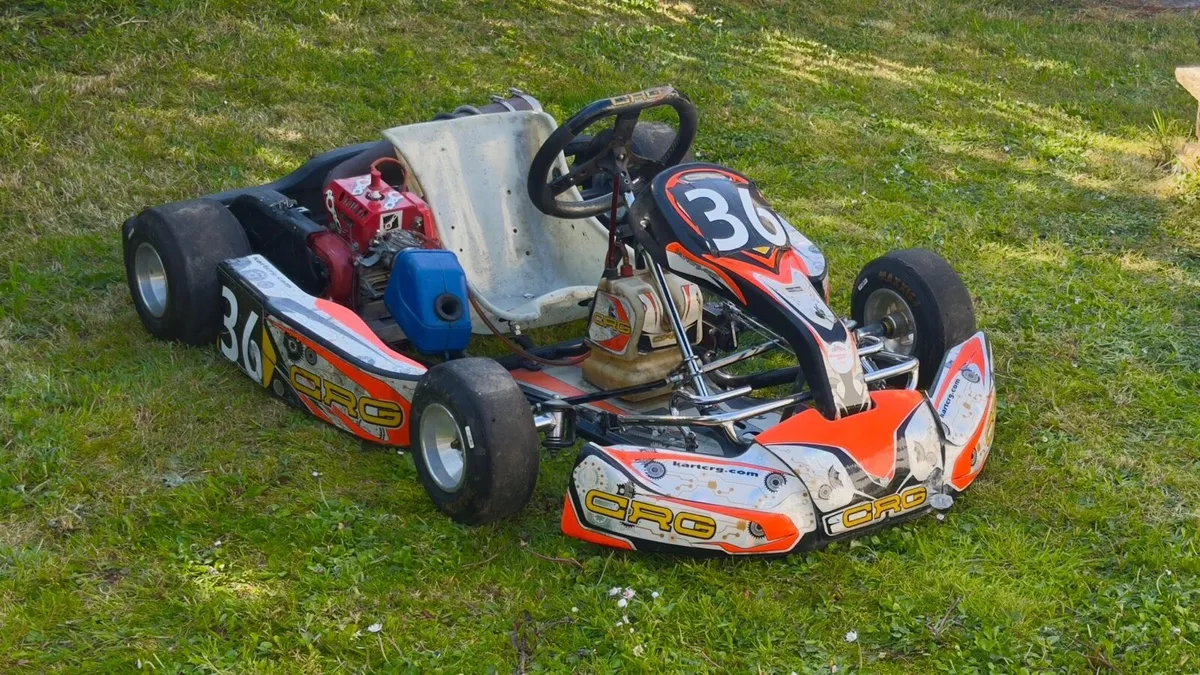 CRG Racing Go Kart | 2 Extra Sets of Tyres - Image 1