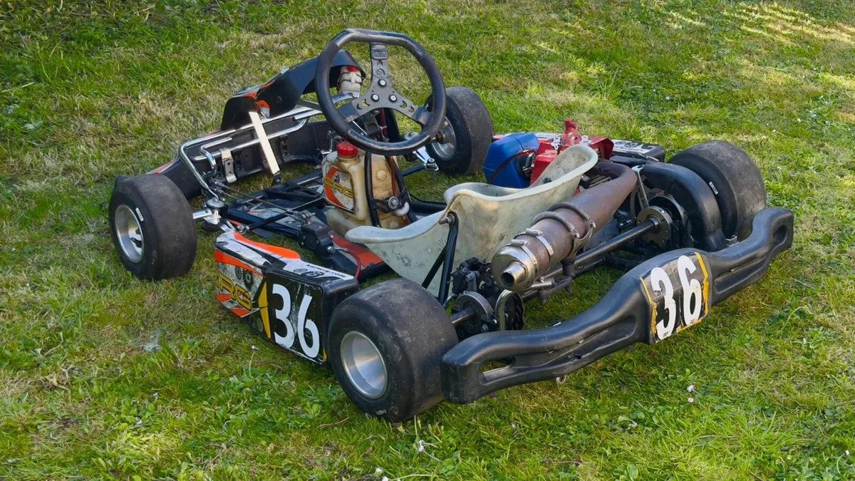 CRG Racing Go Kart | 2 Extra Sets of Tyres - Image 2