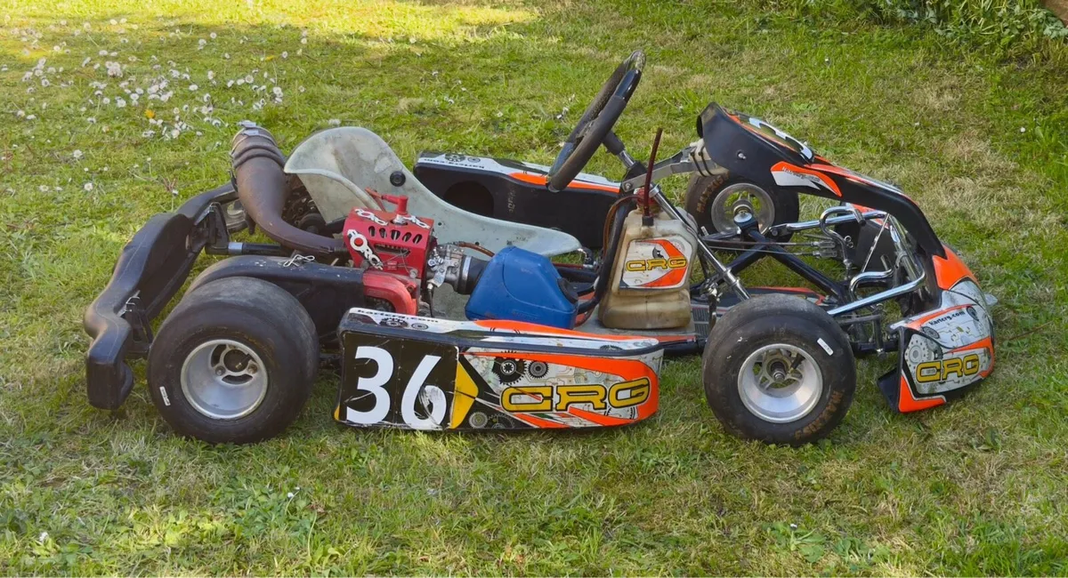 CRG Racing Go Kart | 2 Extra Sets of Tyres - Image 3