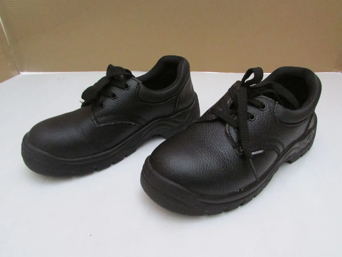Black Safety Work Shoes - Image 1