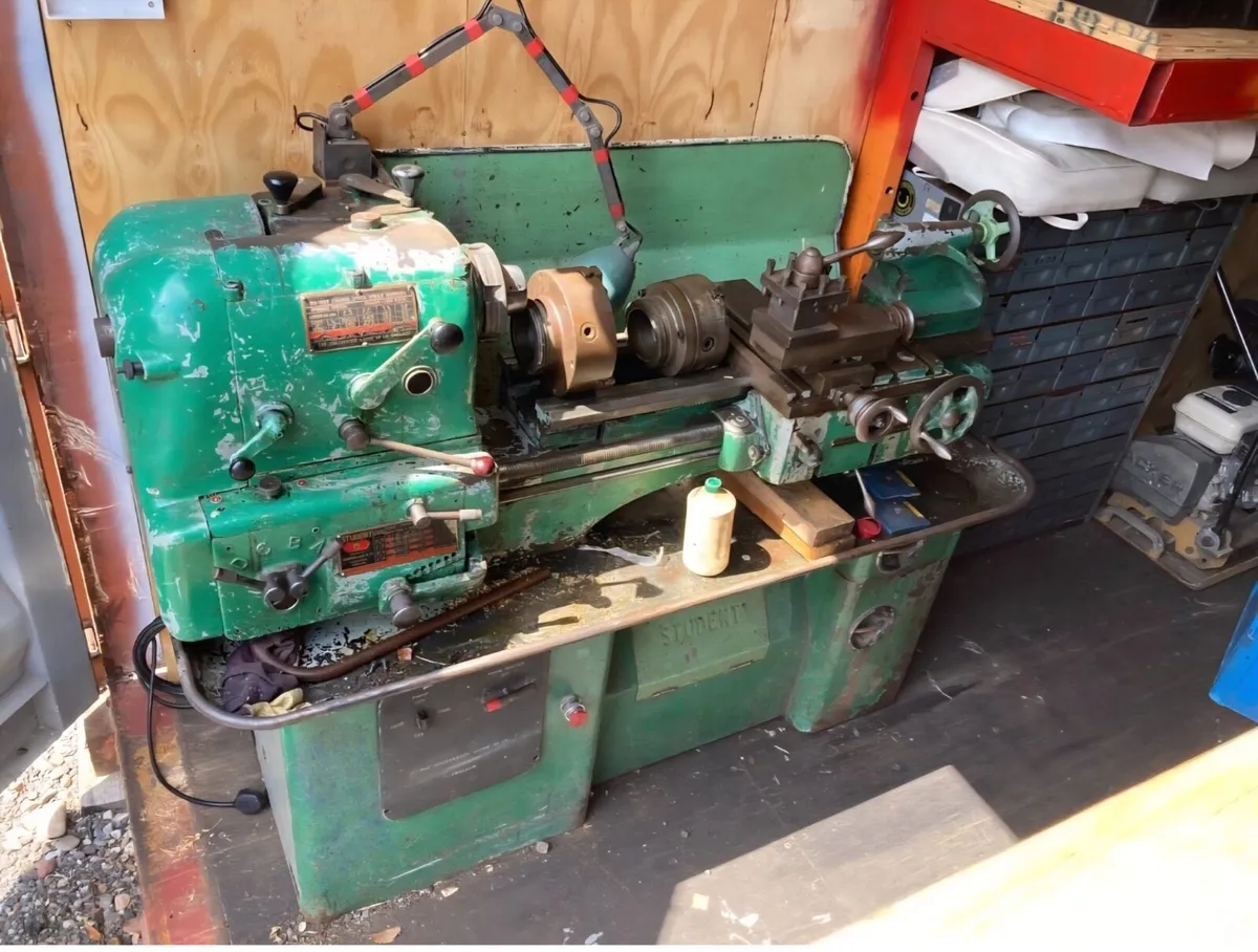 Colchester student lathe 240 v SINGLE PHASE - Image 1
