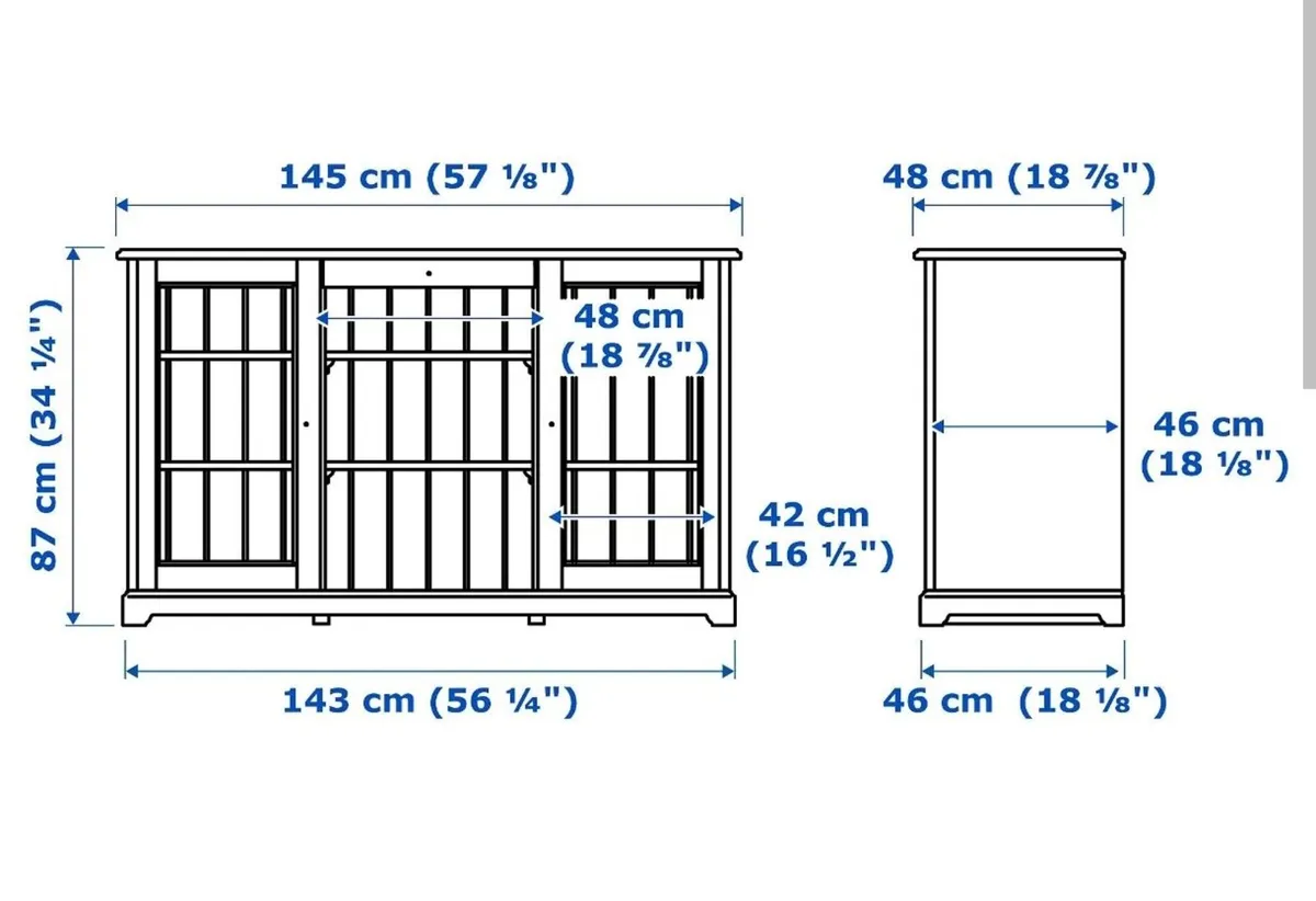 Liatorp sideboards x 2k - Image 4