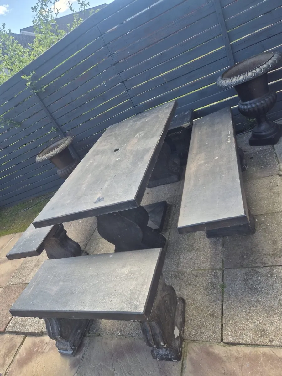 Garden set maintenance free. - Image 1