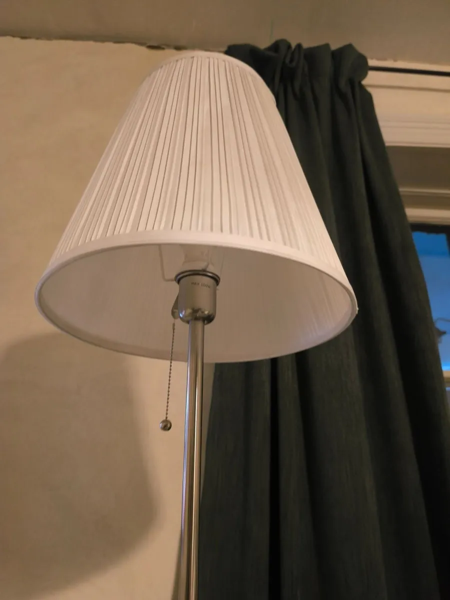 Arstid silver floor lamp (also one gold available) - Image 2